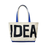 Collect Pieces Ideapark Tote Bag Natural Blue