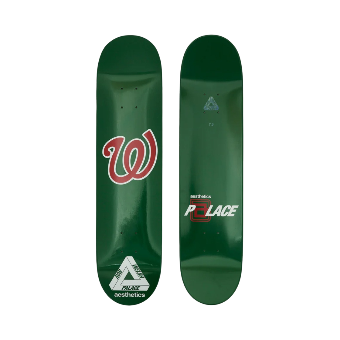 팔라스 x 에스테틱 웰시 게스트 스케이트보드 덱 그린 - 22FW(Palace x Aesthetics Welsh Guest Skateboard Deck Green - 22FW) - 1