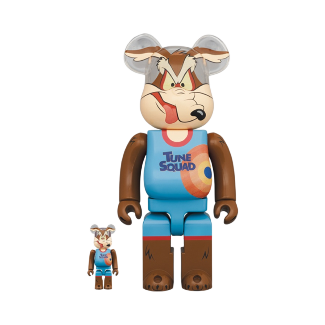 베어브릭 x 스페이스 잼: 새로운 시대 와일 E. 코요테 100% & 400% 세트(Bearbrick x Space Jam: A New Legacy Wile E. Coyote 100% & 400% Set)