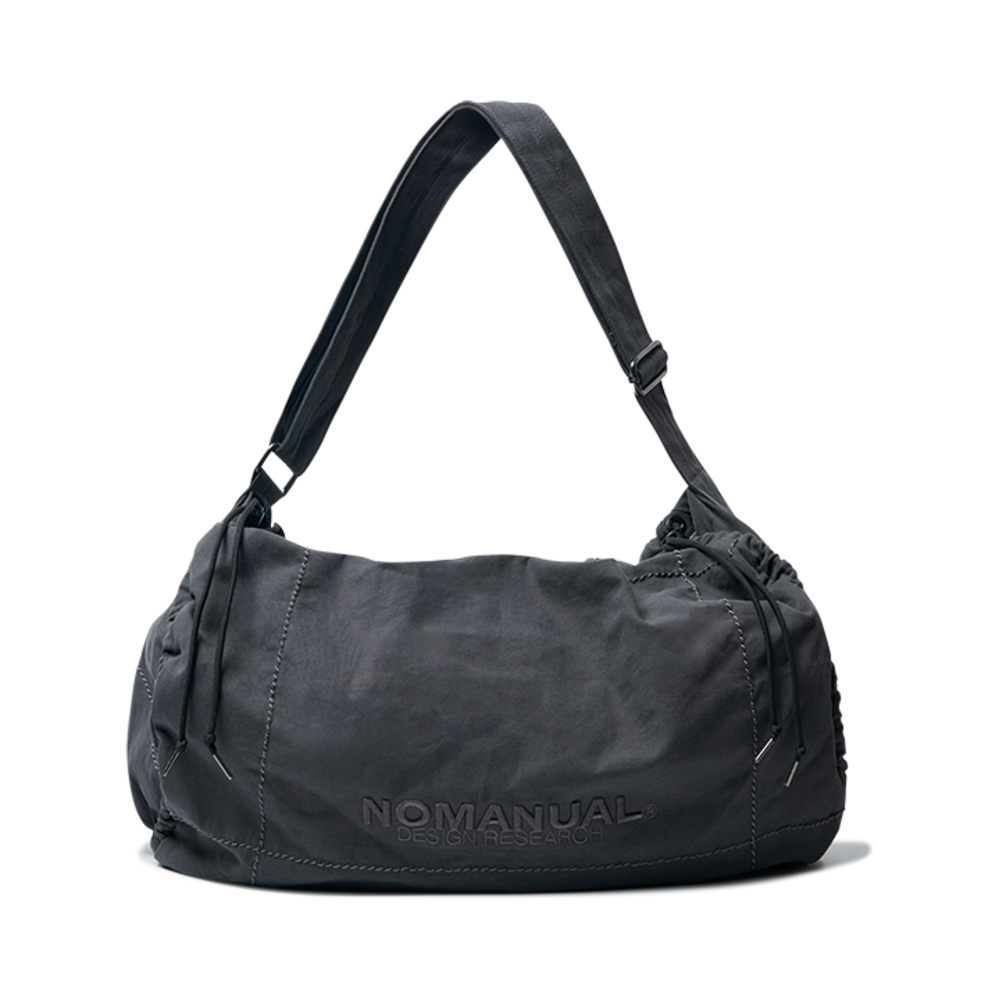 노매뉴얼 바구스 더플 백 차콜(NOMANUAL Vagus Duffle Bag Charcoal)