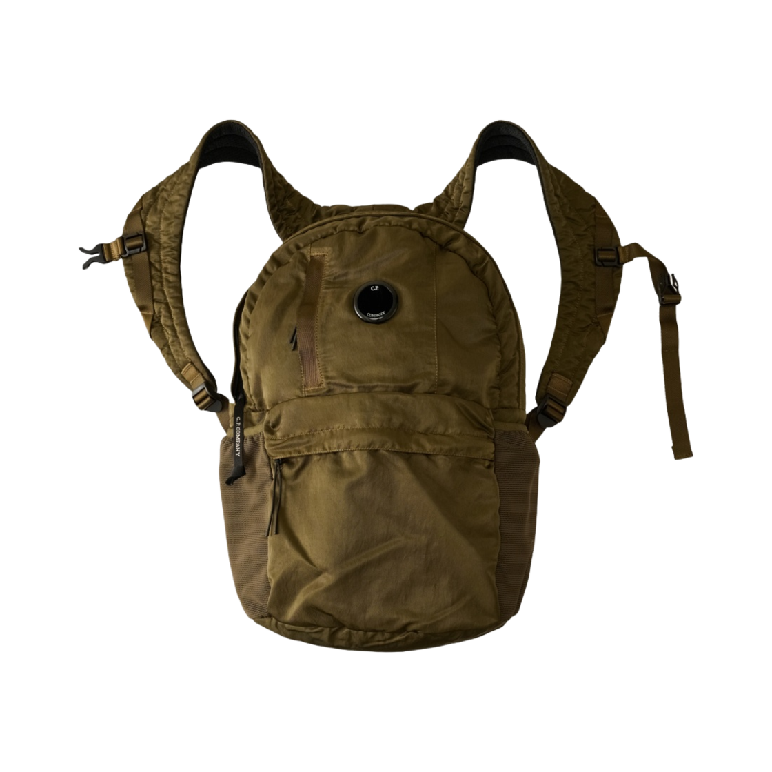 16CMAC052A005269G683 C.P. Company Nylon B Lens Backpack Ivy Green - 24SS - 대표 이미지 #1