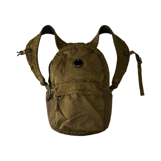 C.P. Company Nylon B Lens Backpack Ivy Green - 24SS