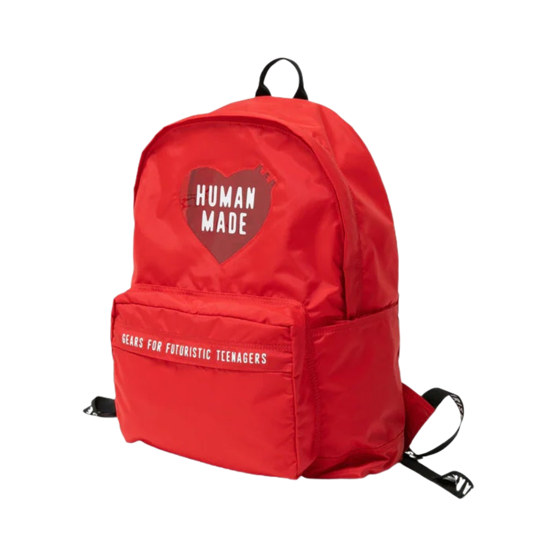 휴먼 메이드 나일론 하트 백팩 레드(Human Made Nylon Heart Backpack Red)