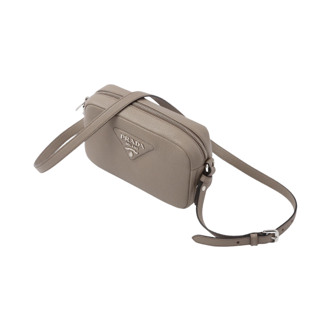 프라다 스몰 레더 백 클레이 그레이(Prada Small Leather Bag Clay Grey) - 2