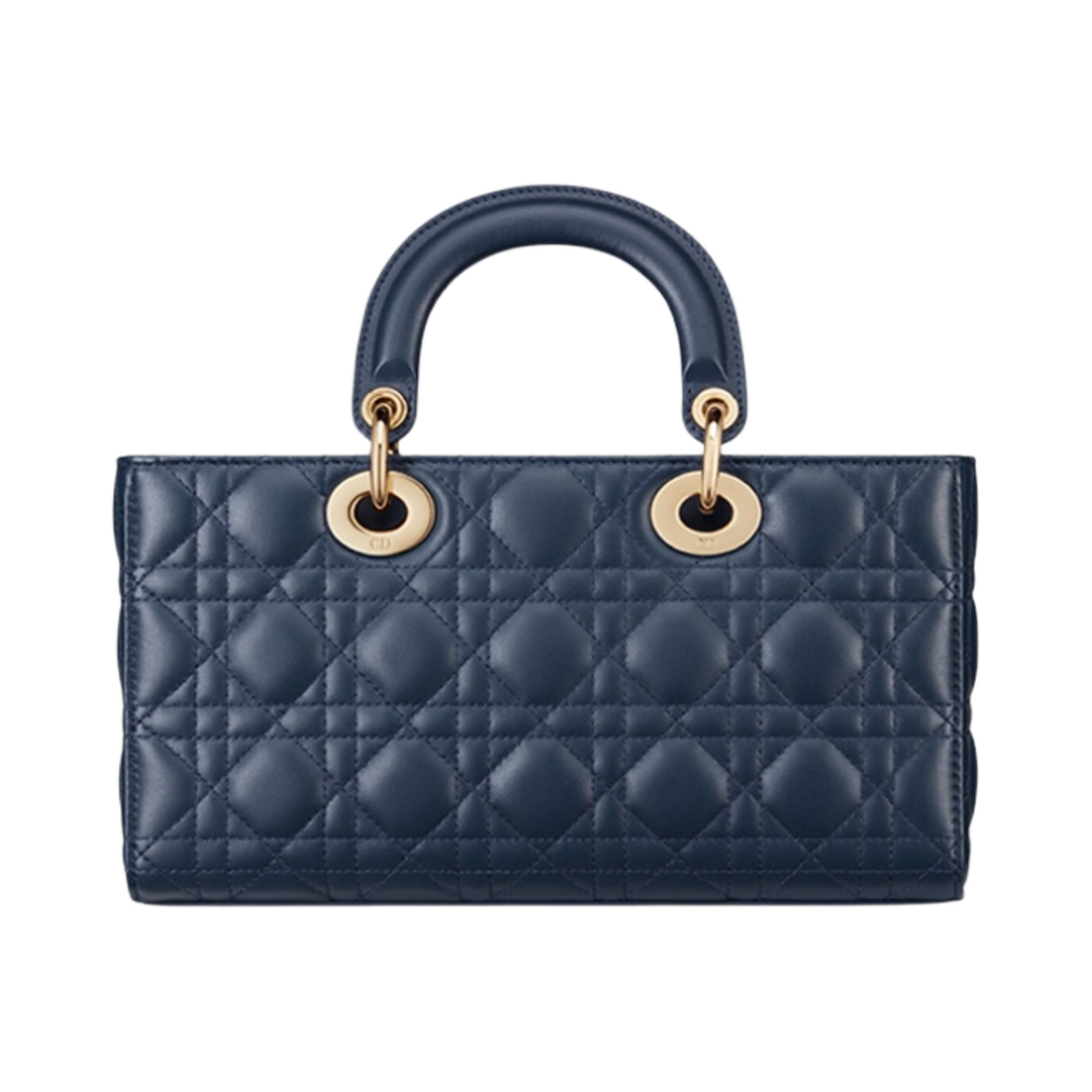 M0540ONGE-M66B Dior Medium Lady D-Joy Bag Deep Ocean Blue - #2
