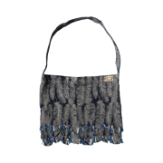 Kapital 12 oz. Magpie Denim Medicine Bag Small Indigo Dark