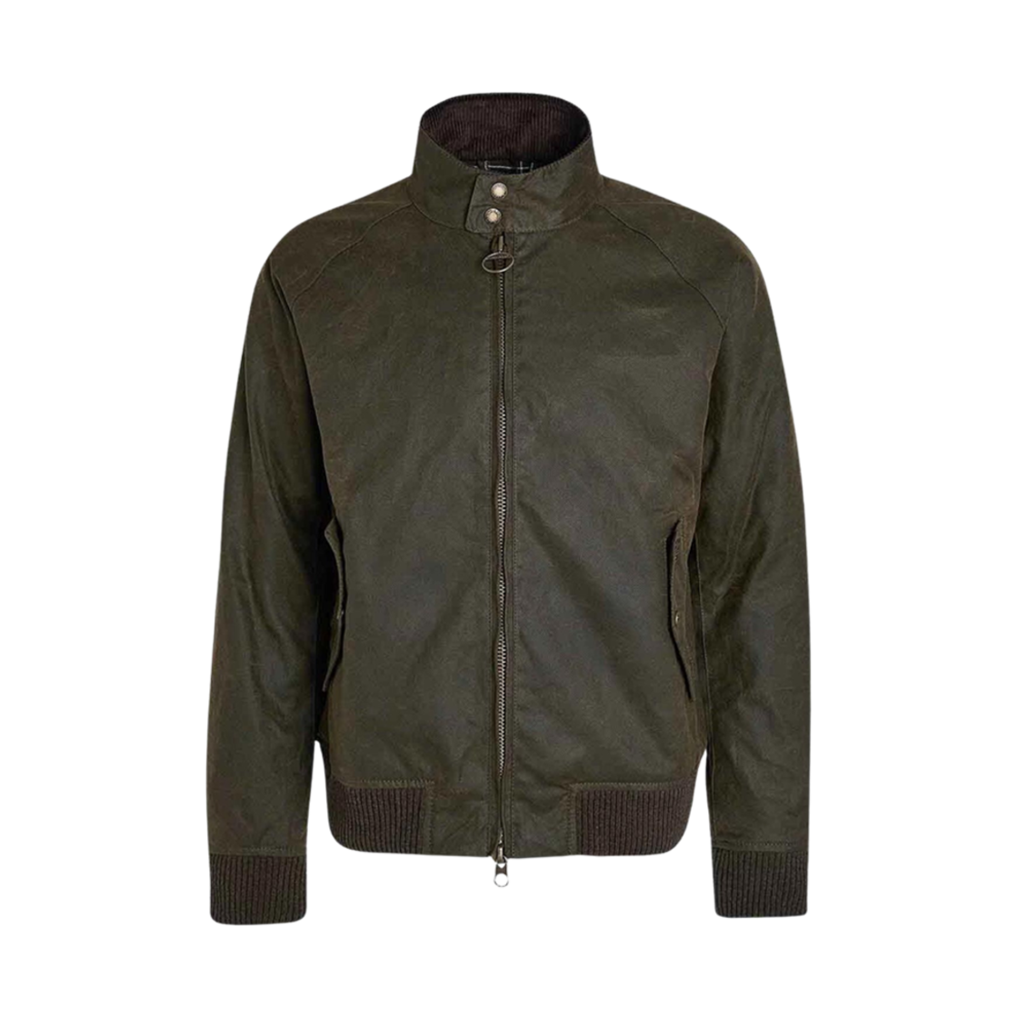 바버 x 바라쿠타 포톤 왁스드 해링턴 자켓 올리브(Barbour x Baracuta Porton Waxed Harrington Jacket Olive)