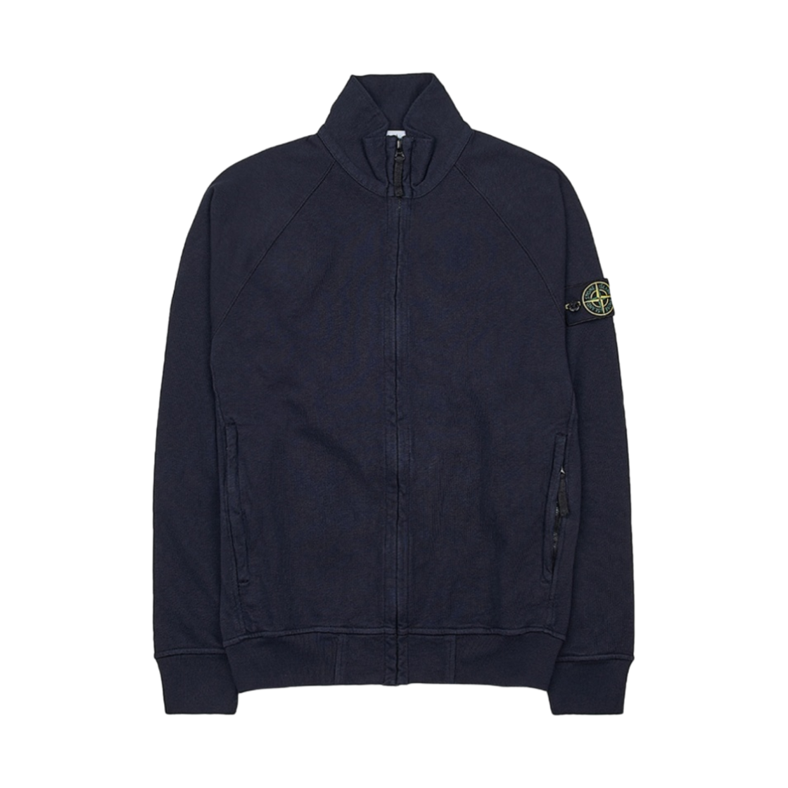 스톤 아일랜드 62460 올드 트리트먼트 집업 스웨트셔츠 네이비 블루 - 23SS(Stone Island 62460 Old Treatment Full Zip Sweatshirt Navy Blue - 23SS)