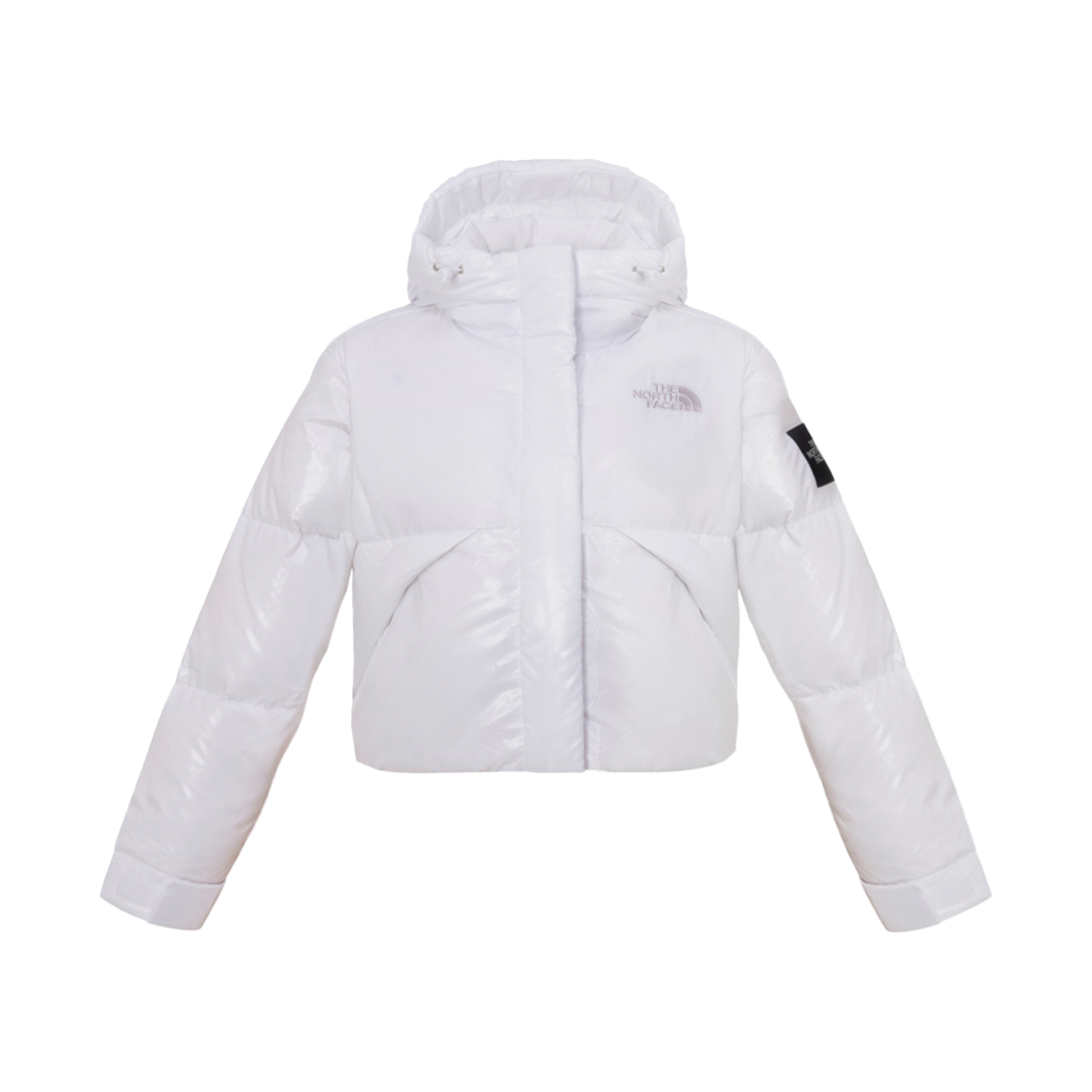 NJ1DQ81K (W) The North Face Glossy Elberon RDS Down Jacket White