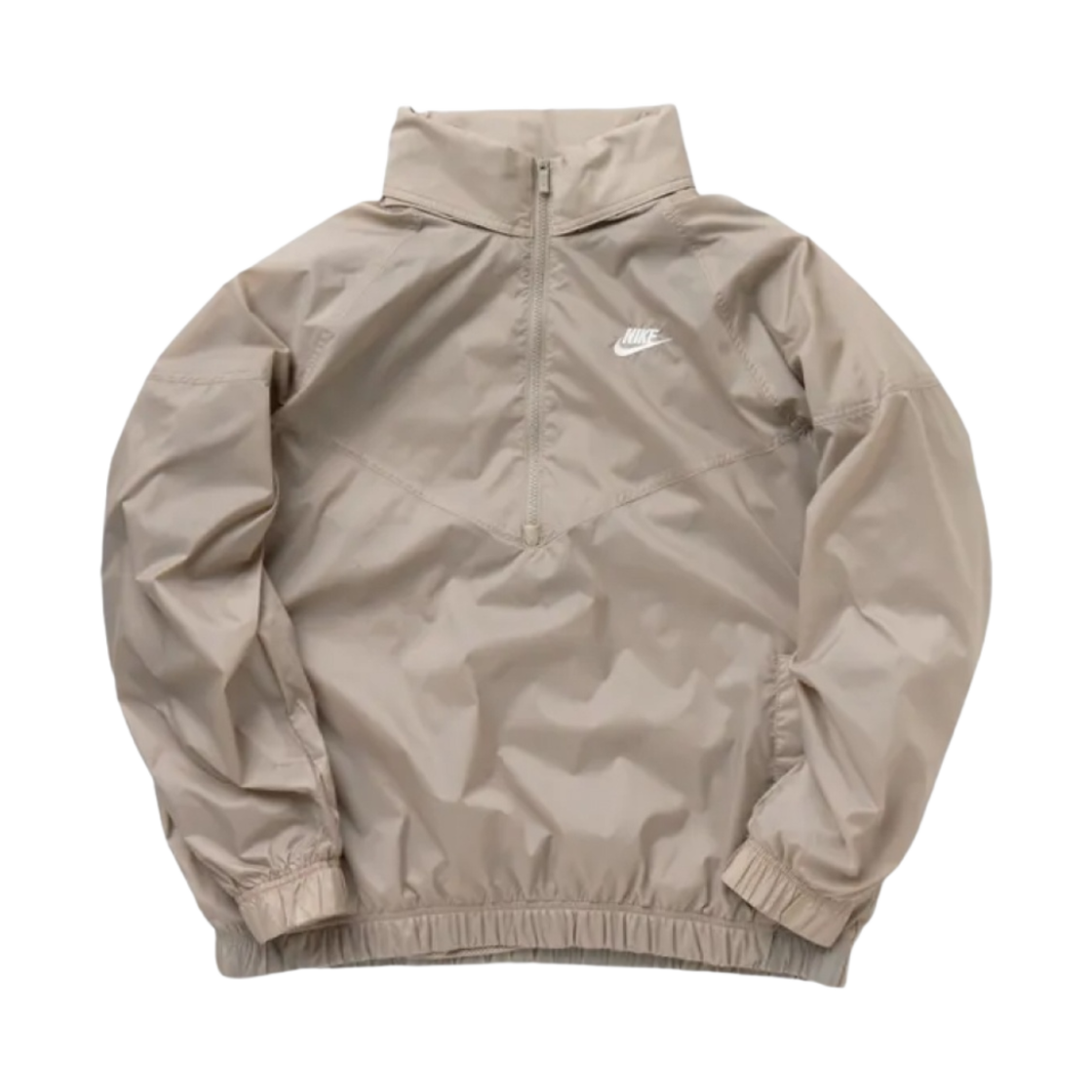 나이키 NSW 윈드러너 언라인드 우븐 아노락 자켓 카키 - 아시아(Nike NSW Unlined Woven Windrunner Anorak Jacket Khaki - Asia)