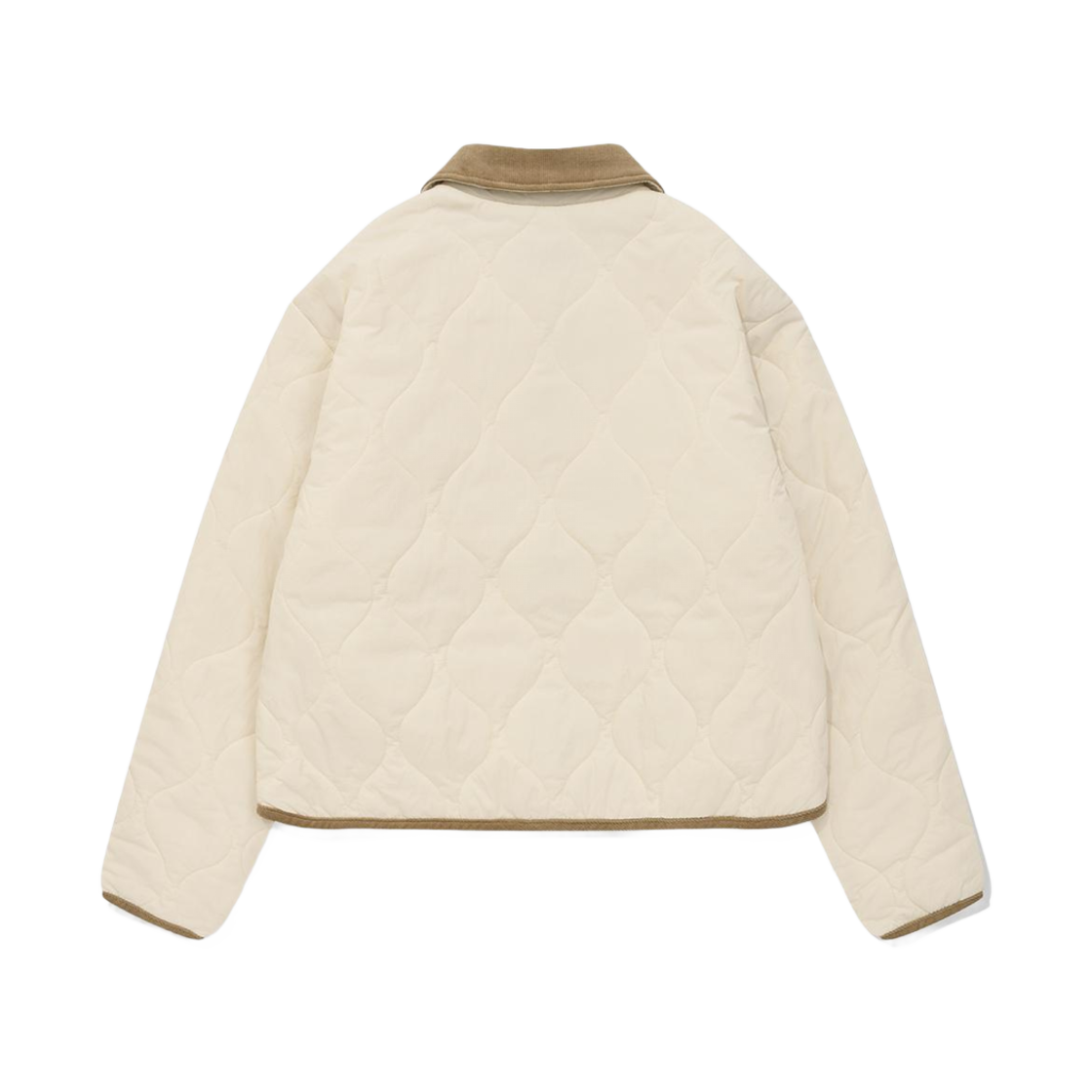 (W) 커버낫 카라 퀼팅 자켓 아이보리((W) Covernat Collar Quilting Jacket Ivory) - 2