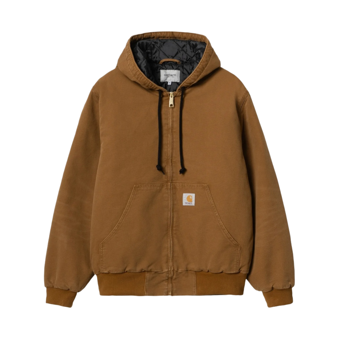 I027360-1NF-3K Carhartt WIP Dearborn Canvas OG Active Jacket Deep Hamilton Brown Aged Canvas - Winter