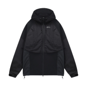 Art Of Field Three Colourway Flap Jacket Black