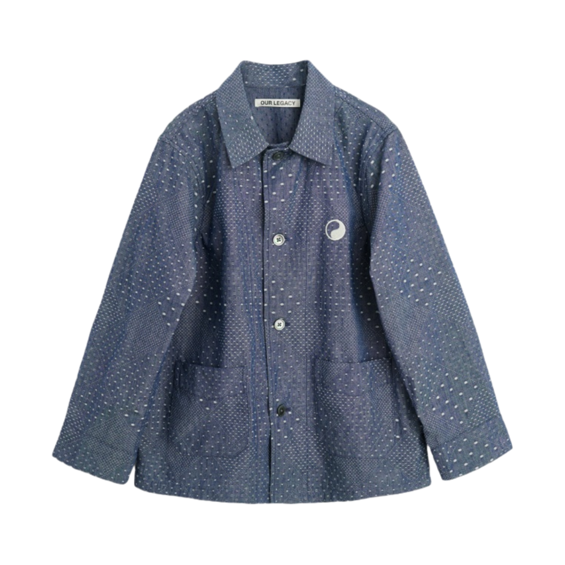 (키즈) 아워레가시 워크샵 아카이브 자켓 인디고 닷((Kids) Our Legacy Work Shop Archive Jacket Indigo Dot) - 1
