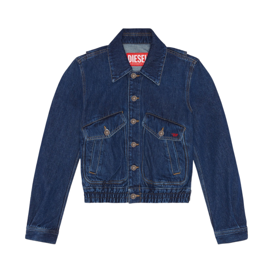 A0386909C03 (W) Diesel De-Tracy Bomber Jacket Dark Blue