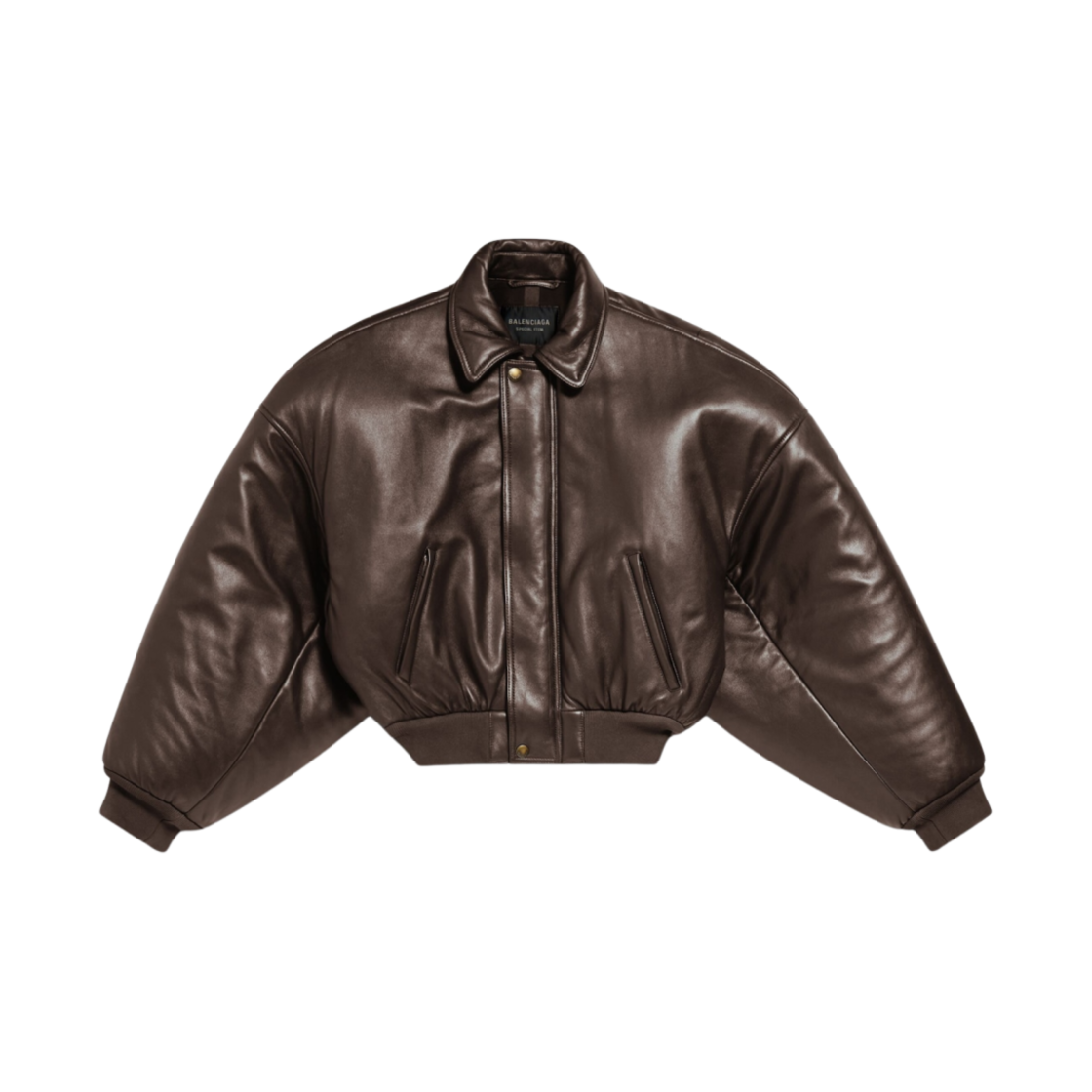 발렌시아가 라운드 택시 자켓 다크 브라운(Balenciaga Round Taxi Jacket Dark Brown) - 1