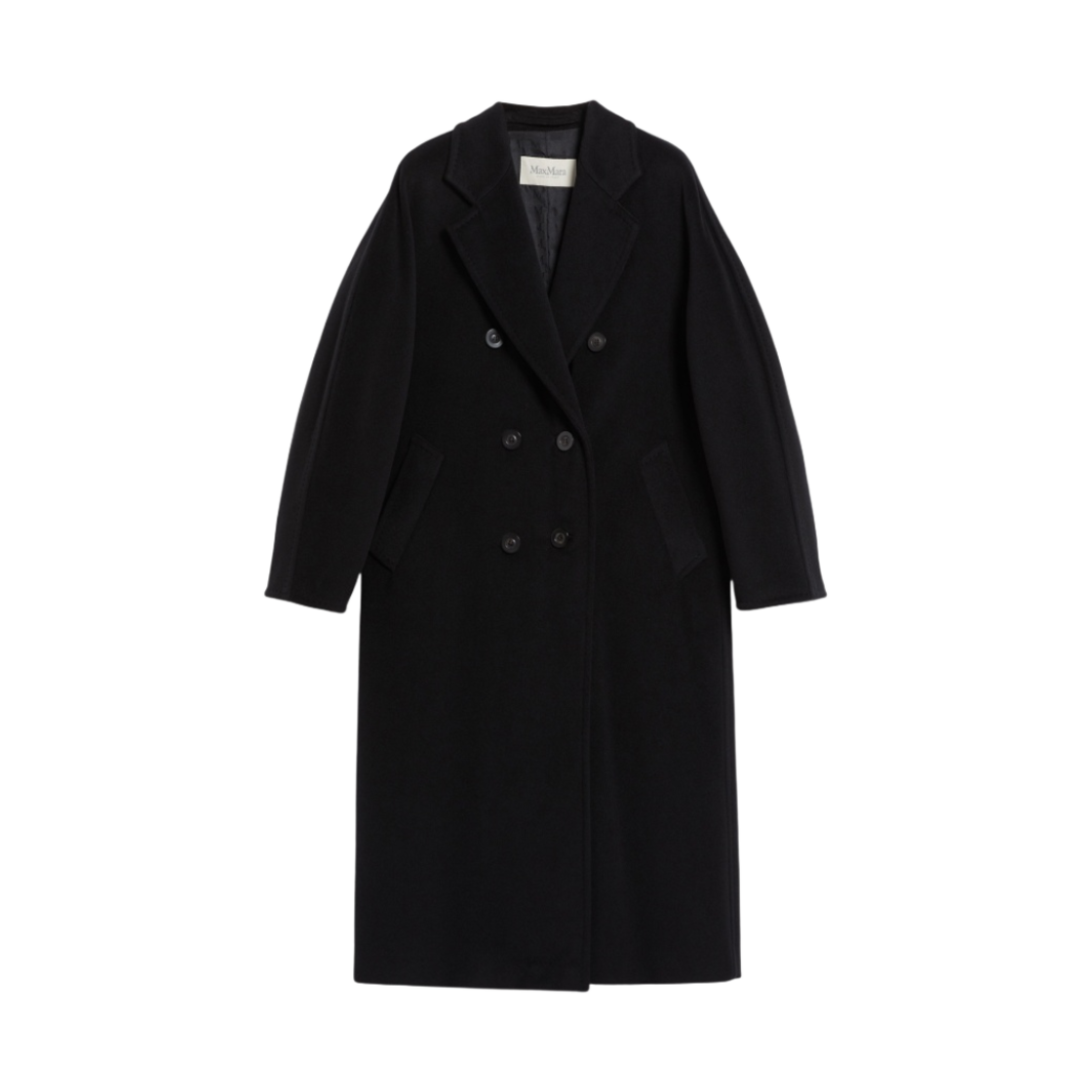 (W) 막스마라 마담 101801 아이콘 코트 블랙((W) Max Mara Madame 101801 Icon Coat Black)