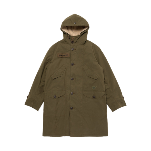 Human Made Military Coat Olive Drab