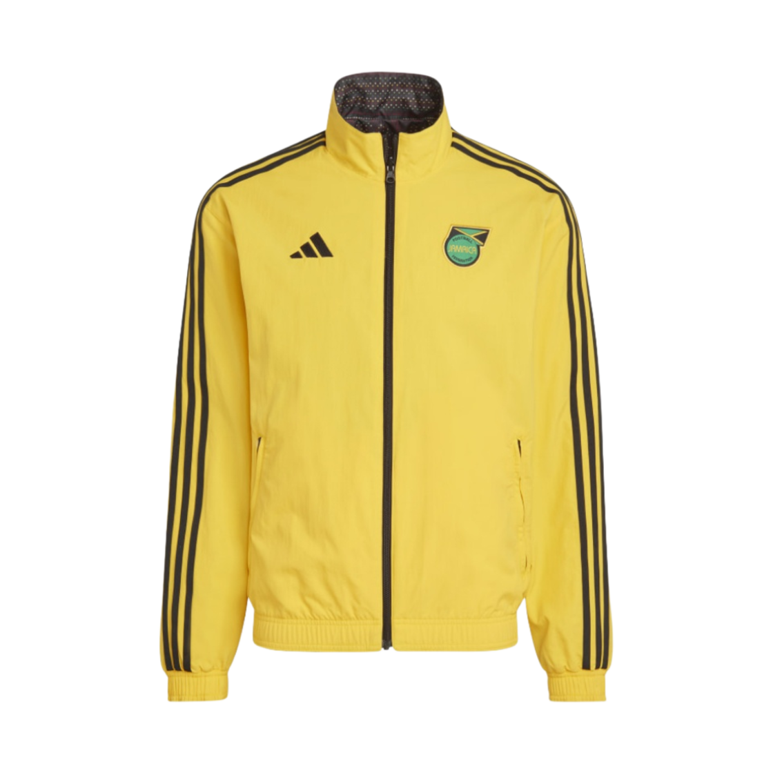 아디다스 x 웨일스 보너 자메이카 앤섬 자켓 볼드 골드 블랙 - KR 사이즈(Adidas x Wales Bonner Jamaica Anthem Jacket Bold Gold Black - KR Sizing) - 1