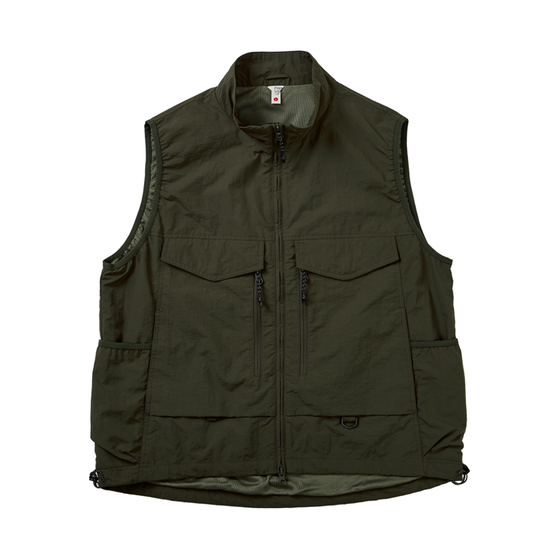 파운드포켓 더블 포켓 윈드 베스트 카키(Found Pocket Double Pocket Wind Vest Khaki)