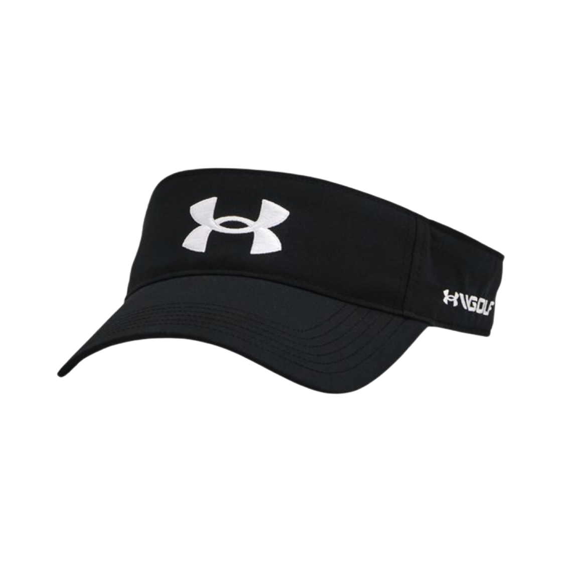 언더아머 UA 골프96 바이저 블랙 화이트