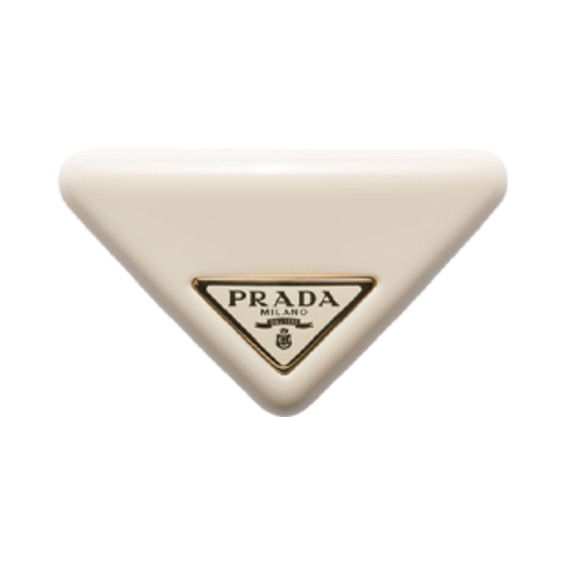 프라다 플렉시글래스 헤어 클립 아이보리(Prada Plexiglas Hair Clip Ivory) - 1