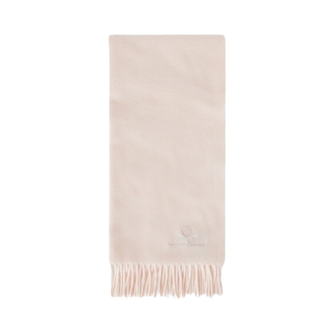 (W) 로로 피아나 그란데 유니타 캐시미어 스카프 라이트 핑크((W) Loro Piana Grande Unita Cashmere Scarf Light Pink)