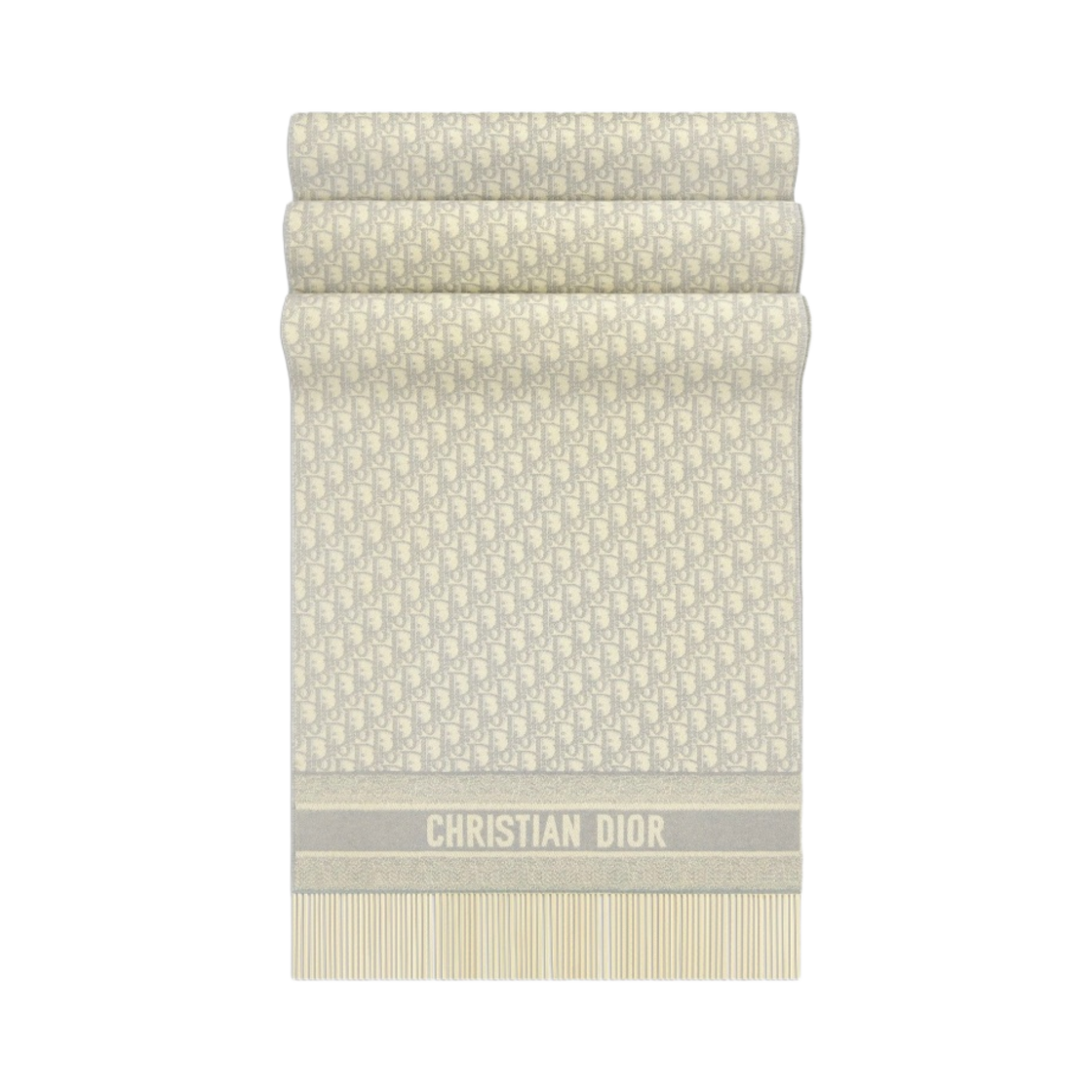 디올 오블리크 스카프 캐시미어 그레이(Dior Oblique Scarf Cashmere Grey) - 1