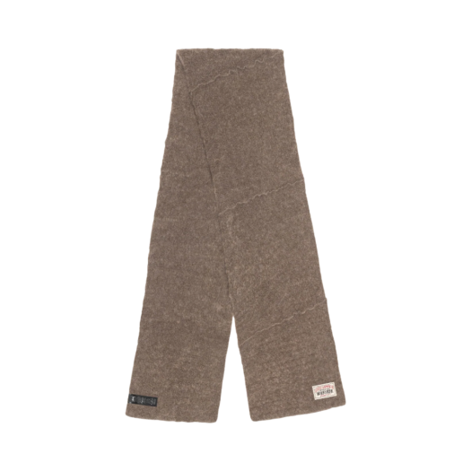 스투시 피스드 알파카 울 스카프 블랙 | Stussy | KREAM