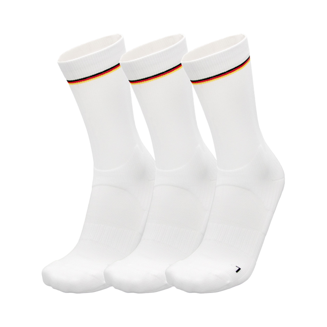 삭스업 컴프레션 러닝 크루삭스 화이트 (3 pack)(Socks Up Compression Running Crew Socks White (3 pack))