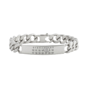 (W) MM6 Maison Margiela Classic Chain Bracelet Palladium