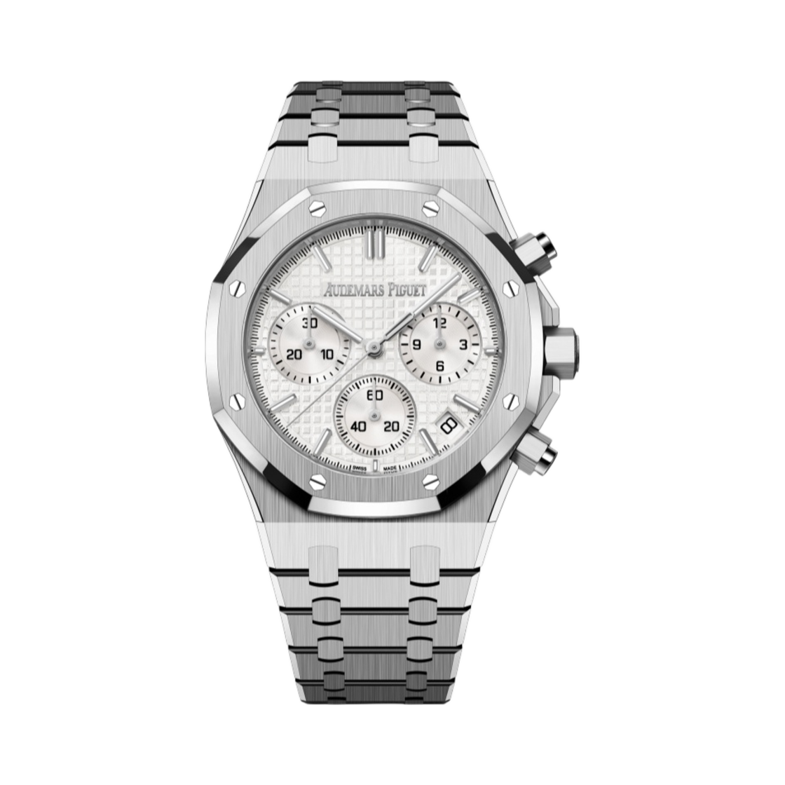 오데마 피게 로얄 오크 셀프와인딩 크로노그래프 41mm 스틸 브레이슬릿 실버(Audemars Piguet Royal Oak Selfwinding Chronograph 41mm Steel Bracelet Silver)