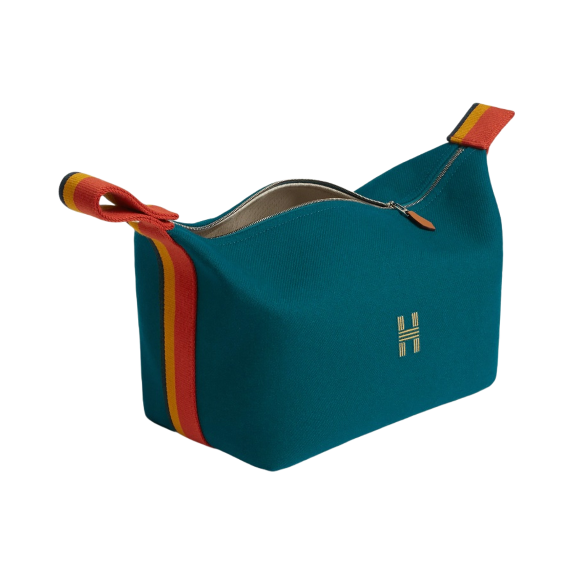 에르메스 라지 브리드 어 브랙 로카바 케이스 울 & 블루 뻥(Hermes Large Bride-A-Brac Rocabar Case Wool & Bleu Paon) - 2