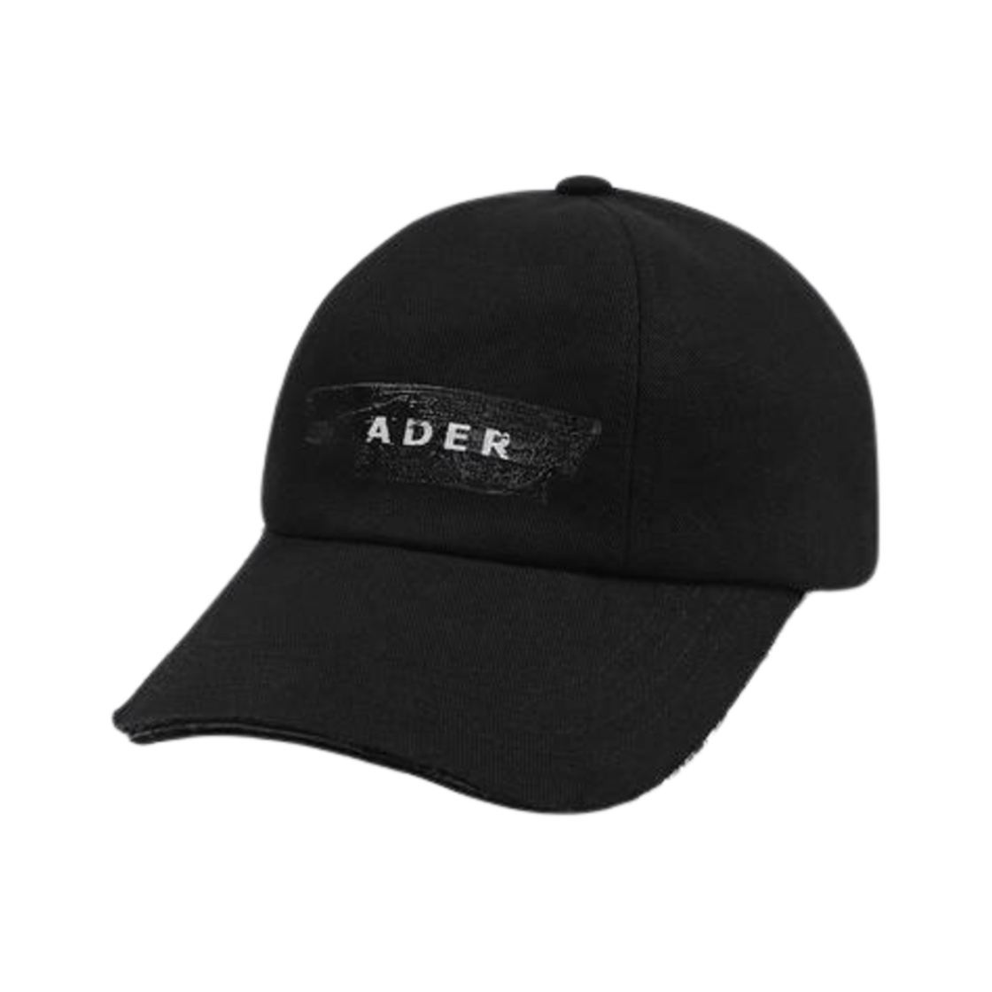 BKASSCA04BK Ader Error Duct Tape Logo Cap Noir