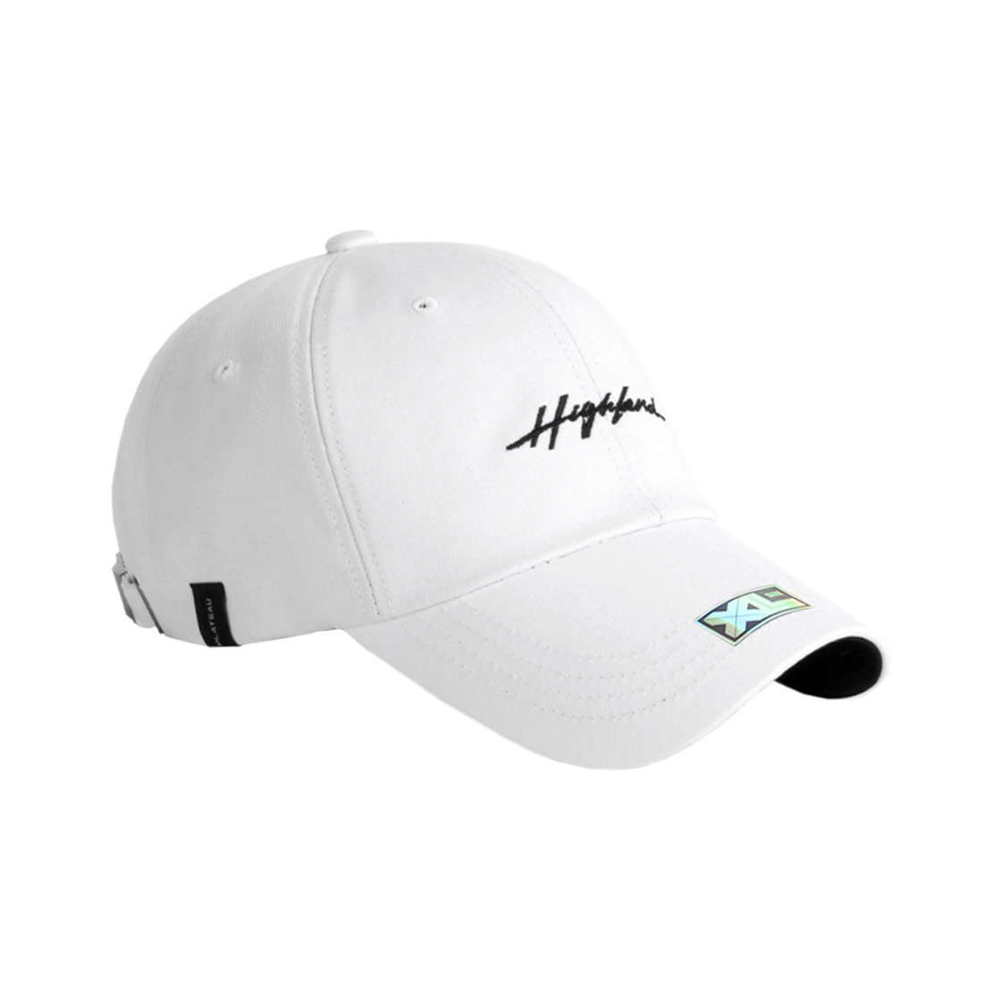 XL061 PLATEAU Big Size Ballcap XL Highland Cap White