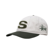 Stussy Chenille S Low Pro Cap Bone