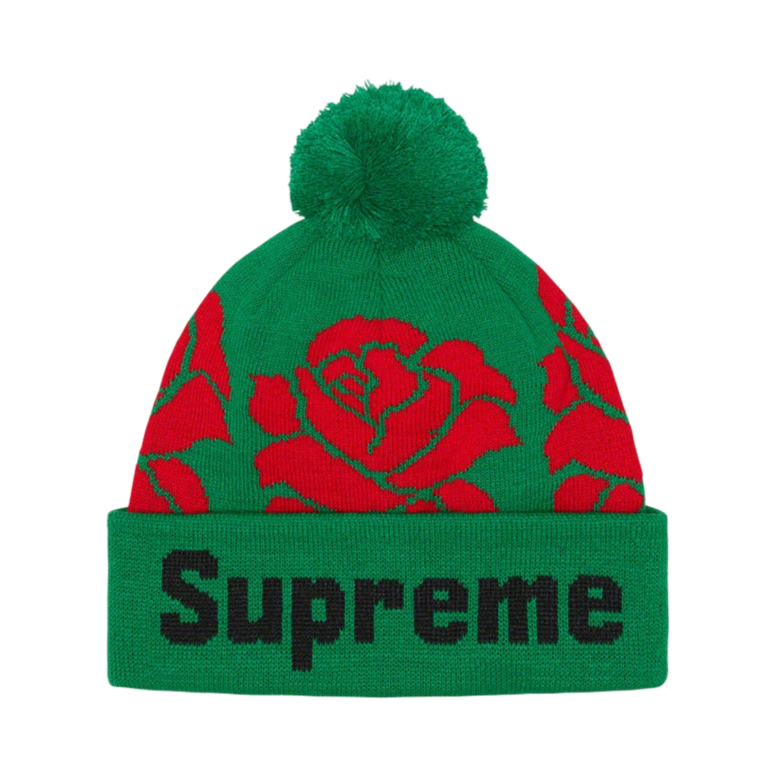 슈프림 로즈 비니 그린 - 22FW(Supreme Rose Beanie Green - 22FW) - 1