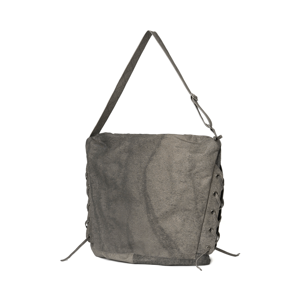 ML528CEW Millo Archive Wave Rope Shoulder Bag Cement Brown