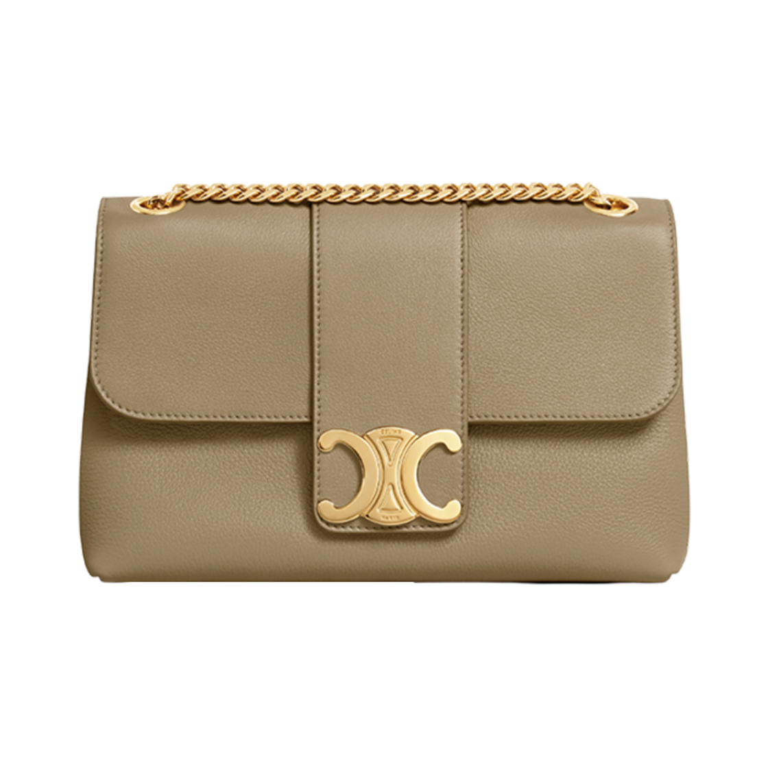 셀린느 미디움 빅투아르 백 서플 카프스킨 브라운 세피아(Celine Medium Victoire Bag in Supple Calfskin Brown Sepia) - 1