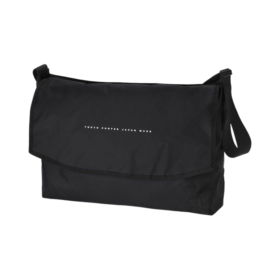포터 플랫 메신저백 블랙(Porter Flat Messenger Bag Black) - 1