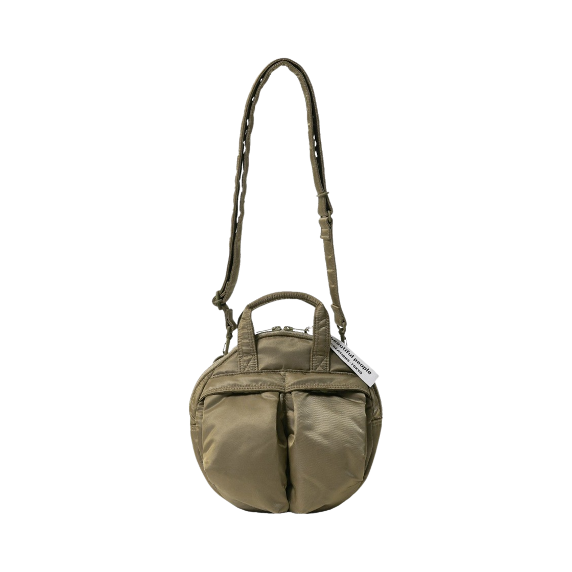 뷰티풀피플 x POTR 나일론 트윌 헬멧 백 올리브(Beautiful People x POTR Helmet Bag in Nylon Twill Olive)