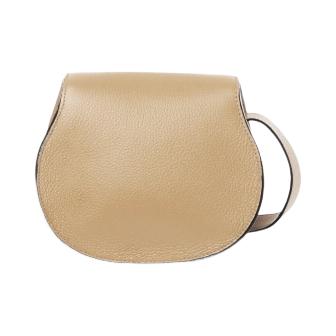 끌로에 마르씨 스몰 새들백 소프트 탄(Chloe Marcie Small Saddle Bag Soft Tan) - 2