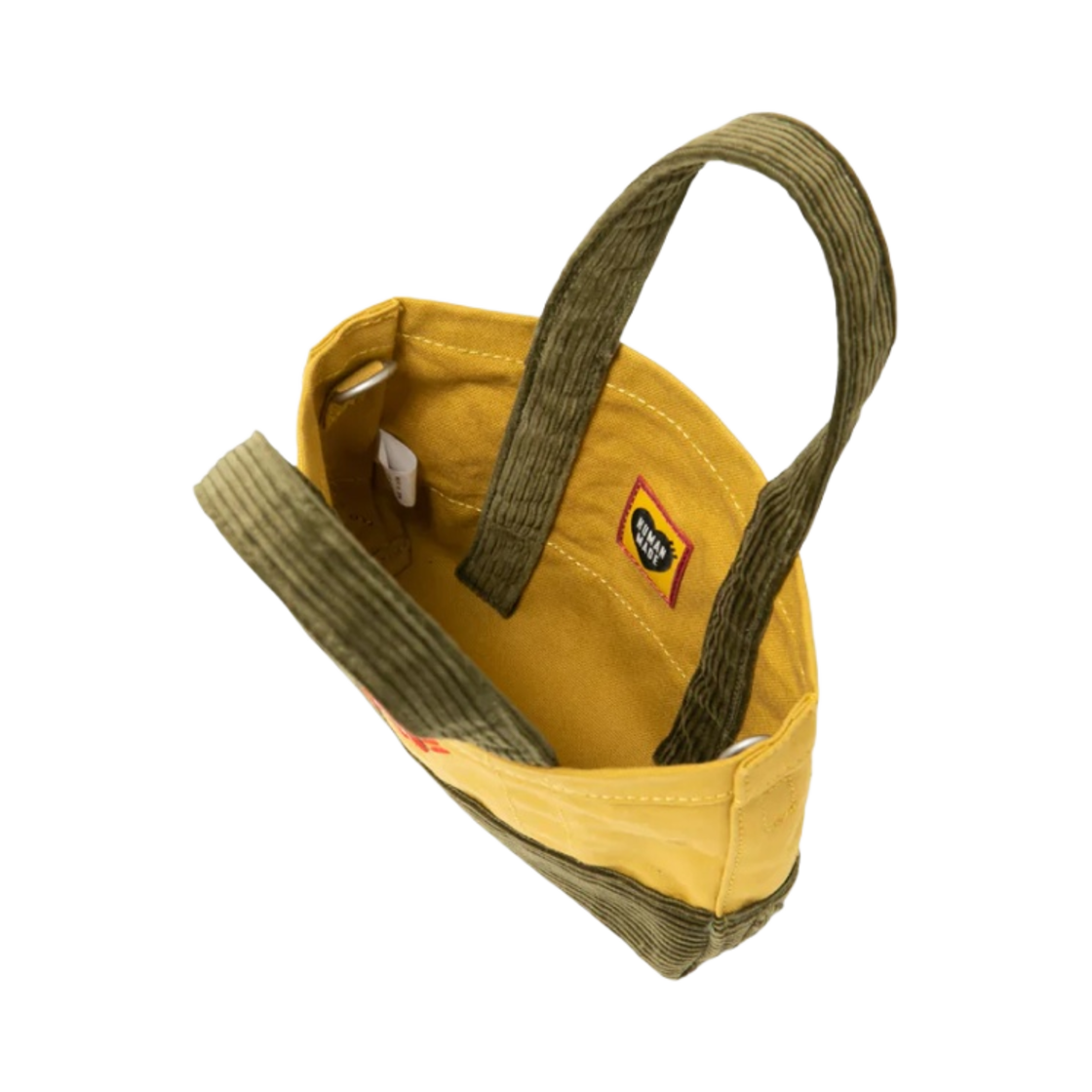 휴먼 메이드 미니 숄더 토트백 옐로우(Human Made Mini Shoulder Tote Bag Yellow) - 3