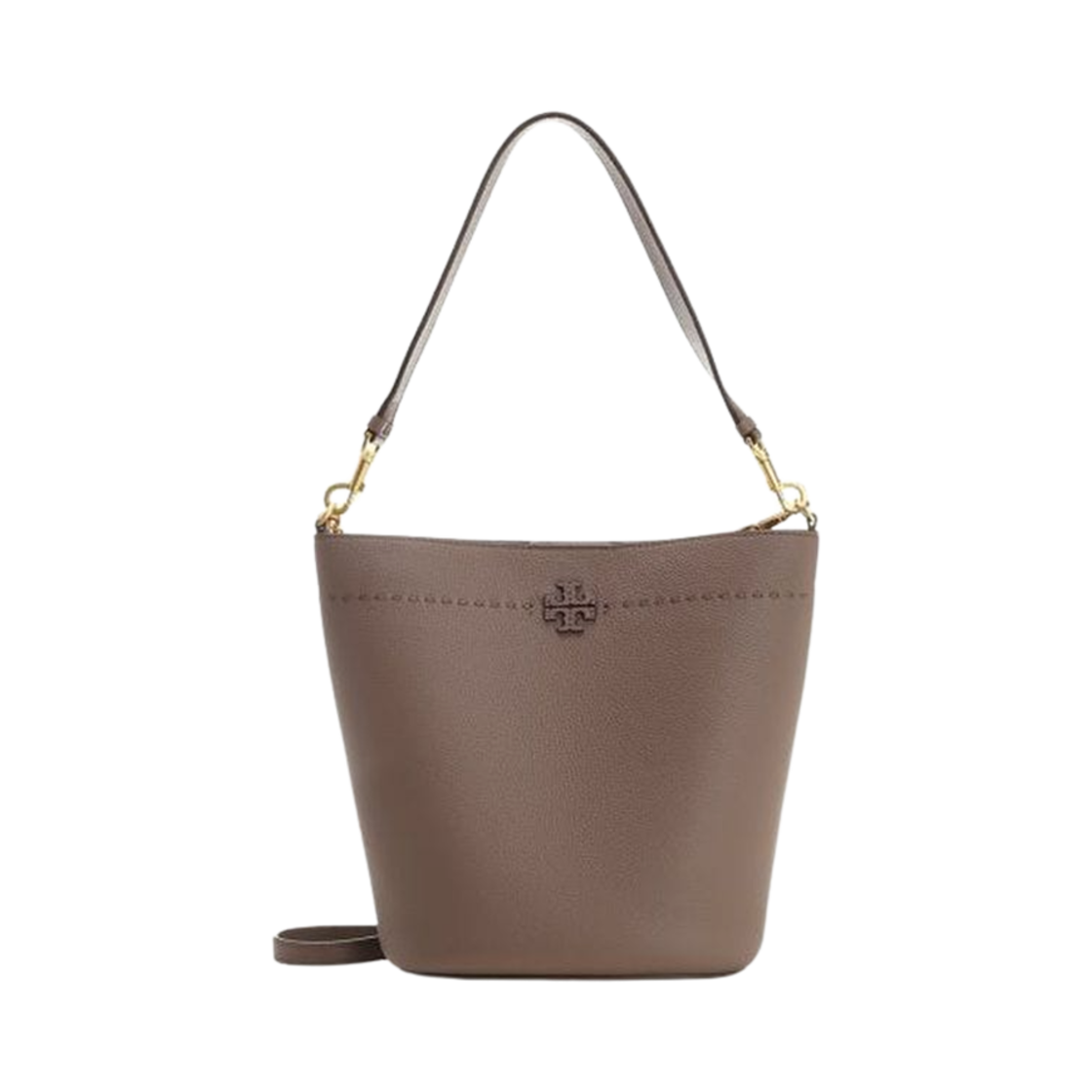 토리버치 맥그로우 버킷백 실버 메이플(Tory Burch Mcgraw Bucket Bag Silver Maple)