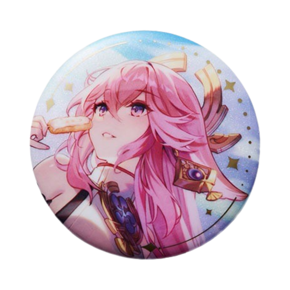 6976068143369 Genshin Anecdote Series 
Character Badge Yae Miko