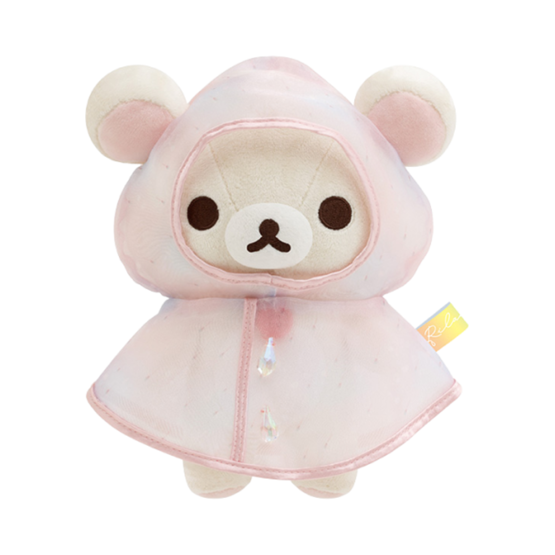 산엑스 리락쿠마 비 온 뒤 맑음 우비 플러시 토이 코리락쿠마(San-X Korilakkuma Rainy Days of Sunshine Raincoat Plush Toy Korilakkuma)