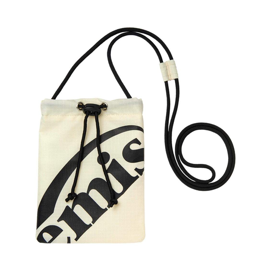 이미스 뉴 로고 크로스드 미니백 아이보리(Emis New Logo Crossed Mini Bag Ivory)