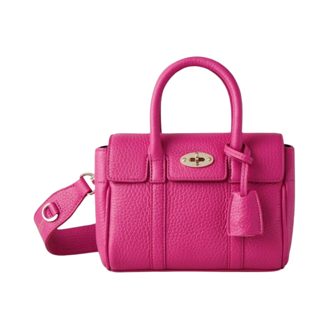 멀버리 헤비 그레인 미니 베이스워터 핑크(Mulberry Heavy Grain Mini Bayswater Pink) - 1