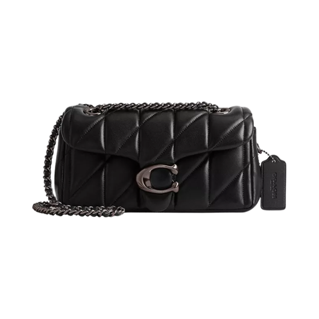 코치 태비 숄더백 20 퀼팅 블랙(Coach Tabby Shoulder Bag 20 with Quilting Black)