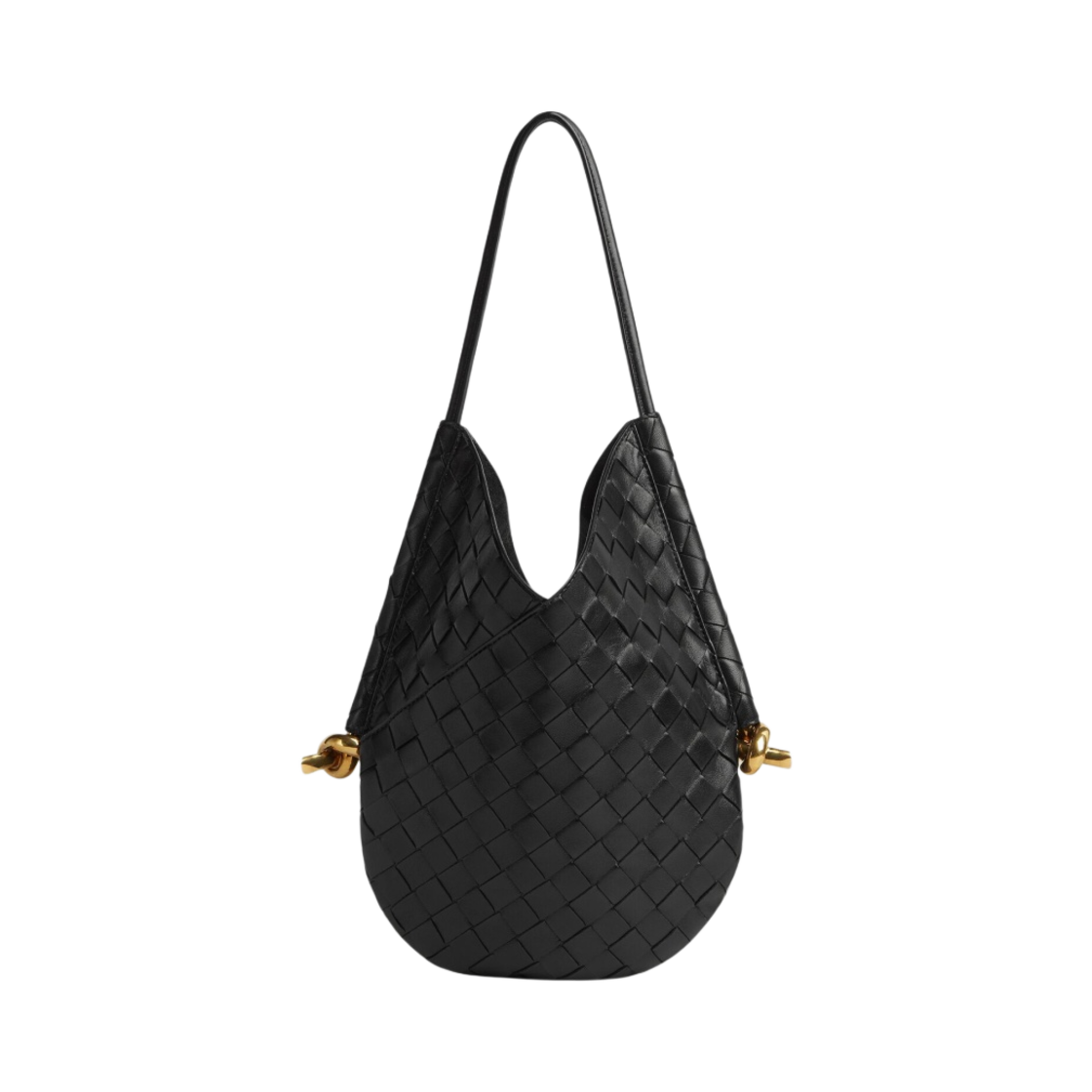 보테가 베네타 스몰 솔스티스 숄더백 블랙(Bottega Veneta Small Solstice Shoulder Bag Black) - 1